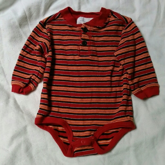Bundle Of 3 Boys Long Sleeve Onesies - Picture 3 of 4